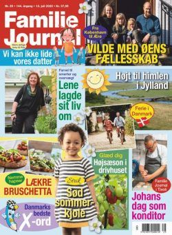 Familie Journal – 07 juli 2020