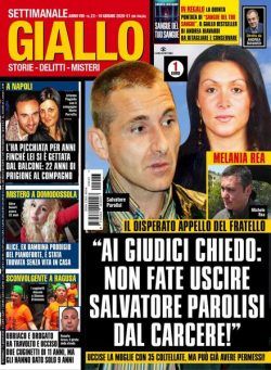 Giallo – 10 Giugno 2020