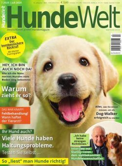 HundeWelt – Juli 2020