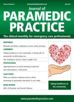 Journal of Paramedic Practice – May 2017