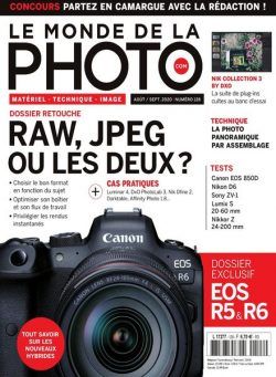 Le monde de la photo – Aout-Septembre 2020