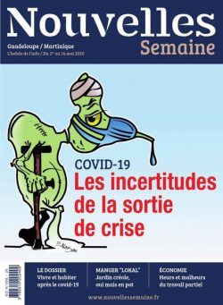 Nouvelles Semaine – 01 mai 2020