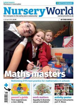 Nursery World – 1 April 2019