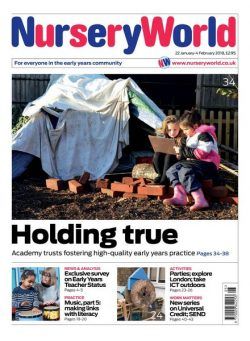 Nursery World – 22 January 2018