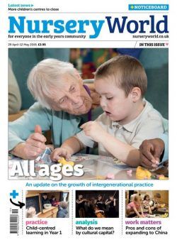 Nursery World – 29 April 2019