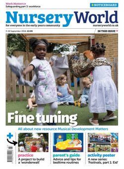 Nursery World – 3 September 2018