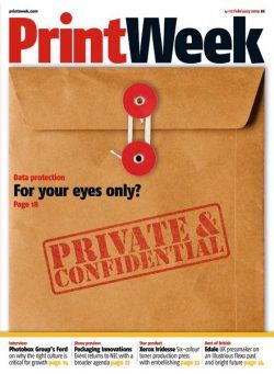 PrintWeek – 4 February 2019