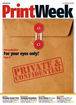 PrintWeek – 4 February 2019