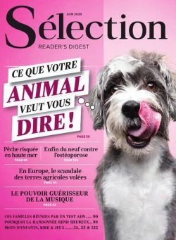 Selection Reader’s Digest France – mai 2020