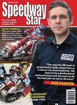 Speedway Star – February 16, 2019