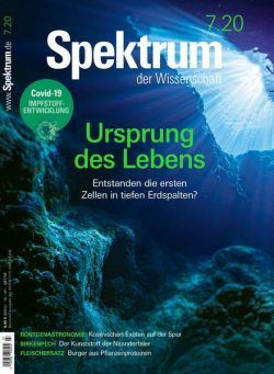 Spektrum der Wissenschaft – 20 Juni 2020