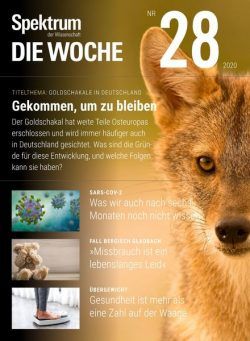 Spektrum – Die Woche – 09 Juli 2020