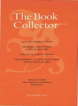 The Book Collector – Autumn 2008