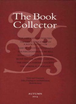 The Book Collector – Autumn 2014