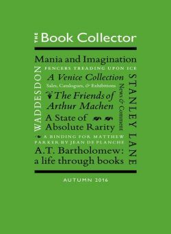 The Book Collector – Autumn 2016