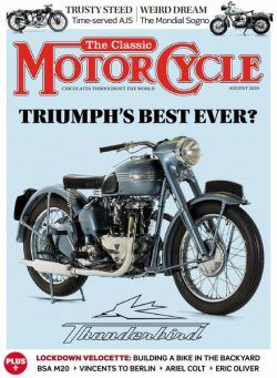 The Classic MotorCycle – August 2020