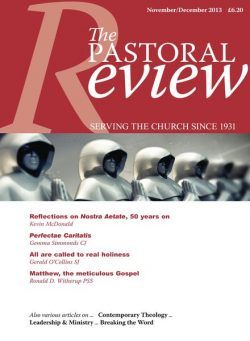 The Pastoral Review – November-December 2013