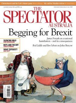 The Spectator Australia – 23 March 2019