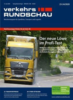 VerkehrsRundschau – 05 Juni 2020