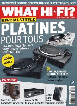 What Hifi France – mai 2020