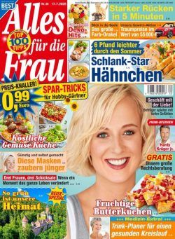 Alles fur die Frau – 17 Juli 2020