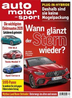 Auto Motor und Sport – 30 Juli 2020