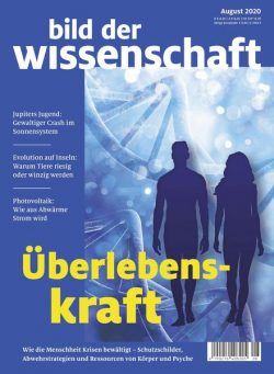 Bild der Wissenschaft – August 2020