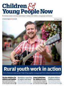 Children & Young People Now – 16 August 2016