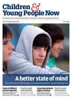 Children & Young People Now – 5 July 2016