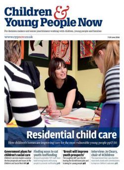 Children & Young People Now – 7 June 2016