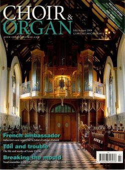 Choir & Organ – July-August 2008