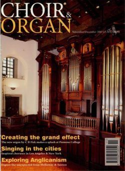 Choir & Organ – November-December 2003