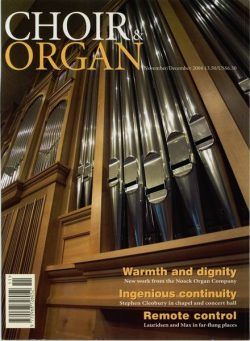 Choir & Organ – November-December 2004