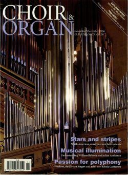 Choir & Organ – November-December 2006
