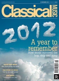 Classical Music – 15 December 2012
