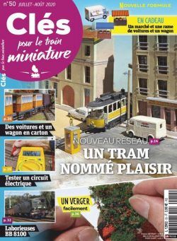 Cles pour le train miniature – juillet-aout 2020