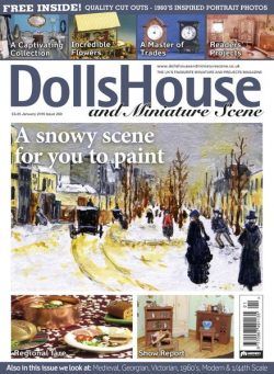 Dolls House & Miniature Scene – January 2016