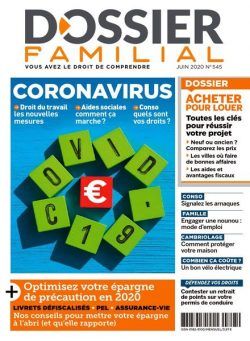 Dossier Familial – juin 2020