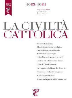 La Civilta Cattolica – 1 Agosto 2020