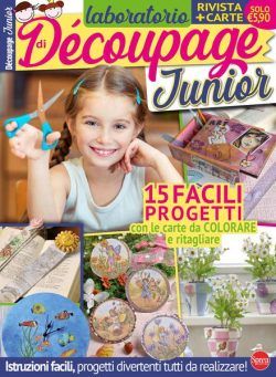 Laboratorio di Decoupage Junior – Agosto-Settembre 2020