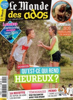 Le Monde des Ados – 22 Juillet 2020