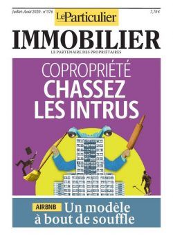 Le Particulier Immobilier – Juillet-Aout 2020