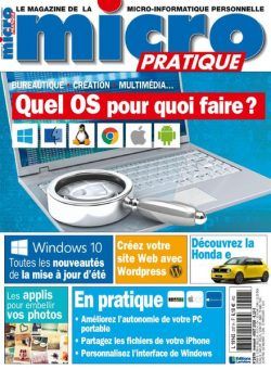 Micro Pratique – aout 2020