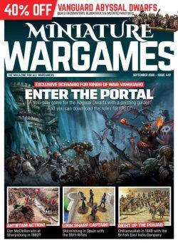 Miniature Wargames – September 2020