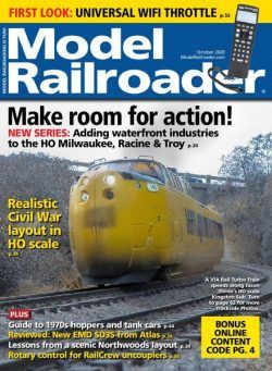 Model Railroader – October 2020