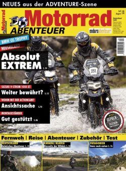 Motorrad Abenteuer – Juli-August 2020