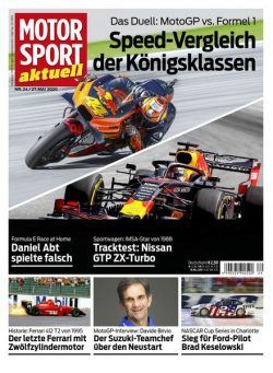 Motorsport Aktuell – 26 Mai 2020