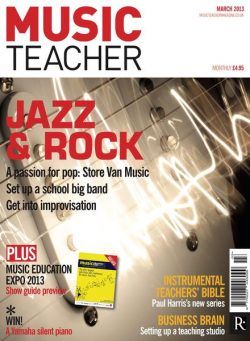 Music Teacher – March 2013
