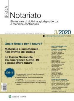 Notariato – Maggio 2020