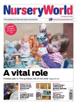 Nursery World – 18 April 2017